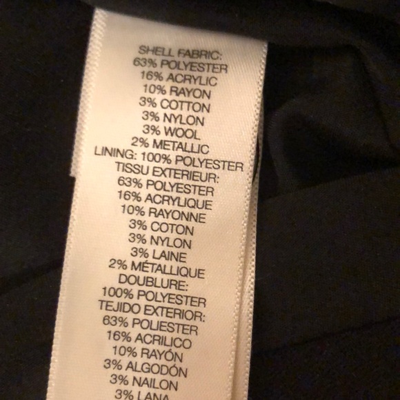 Black and white/sparkle Kenneth Cole jacket new - Picture 5 of 5